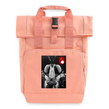 Bug off - Roll Top Backpack with Two Handles - chintz rose - Front