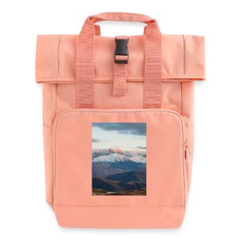Aiguilles d'Arves - Sac à dos Roll Top à deux anses - rose liberty - Devant