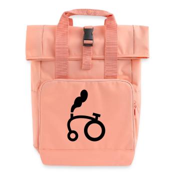 Tractor - Rolltop Rucksack mit zwei Griffen - Chintzrosa - Vorne