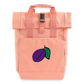 Pflaume - Rolltop Rucksack mit zwei Griffen - Chintzrosa - Vorne