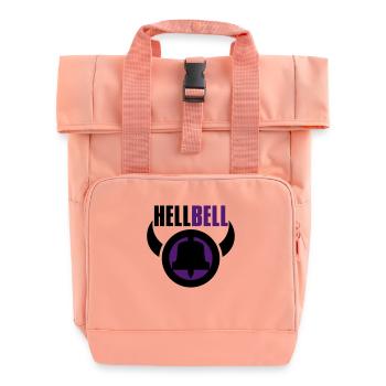 hellbell höllen glocke - Rolltop Rucksack mit zwei Griffen - Chintzrosa - Vorne