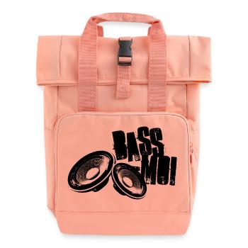 bass-moi baise-moi bass lautsprecher speaker - Roll Top Backpack with Two Handles - chintz rose - Front