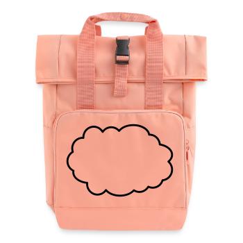 Wolke - Rolltop Rucksack mit zwei Griffen - Chintzrosa - Vorne