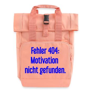 Erreur 404 : Motivation introuvable - Sac à dos Roll Top à deux anses - rose liberty - Devant