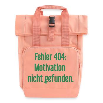 Erreur 404 : Motivation introuvable - Sac à dos Roll Top à deux anses - rose liberty - Devant