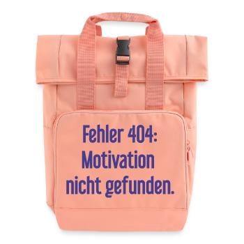 Erreur 404 : Motivation introuvable - Sac à dos Roll Top à deux anses - rose liberty - Devant