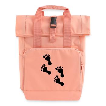 foot - Sac à dos Roll Top à deux anses - rose liberty - Devant