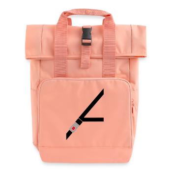 Autogurt - Rolltop Rucksack mit zwei Griffen - Chintzrosa - Vorne