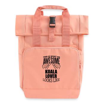 Koala - Sac à dos Roll Top à deux anses - rose liberty - Devant