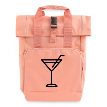 cocktail - Sac à dos Roll Top à deux anses - rose liberty - Devant