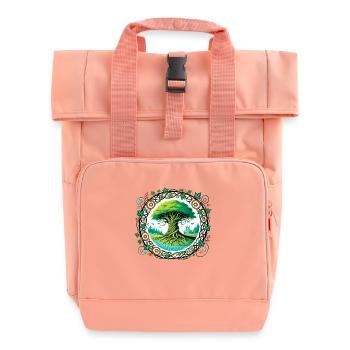 Arbre de vie - Sac à dos Roll Top à deux anses - rose liberty - Devant