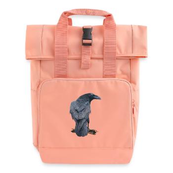 Rabe - Rolltop Rucksack mit zwei Griffen - Chintzrosa - Vorne