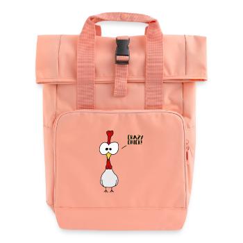 Crazy Chick - Rolltop Rucksack mit zwei Griffen - Chintzrosa - Vorne
