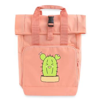 Cactus qui rit - Sac à dos Roll Top à deux anses - rose liberty - Devant