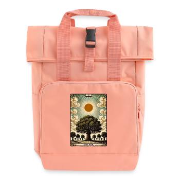 Die Eiche - Rolltop Rucksack mit zwei Griffen - Chintzrosa - Vorne