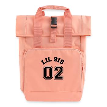 Lil Sis 02 - Little Sister - Sac à dos Roll Top à deux anses - rose liberty - Devant