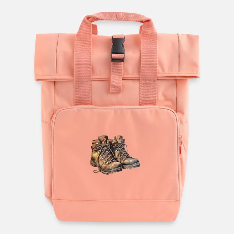 Chaussures de randonnée - Sac à dos Roll Top à deux anses - rose liberty