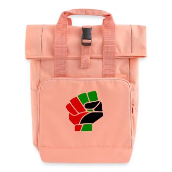 Palestina - Roll Top Backpack with Two Handles - chintz rose - Front