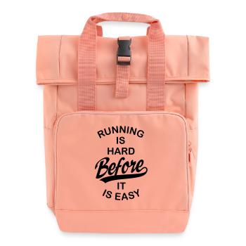 laufen - Rolltop Rucksack mit zwei Griffen - Chintzrosa - Vorne