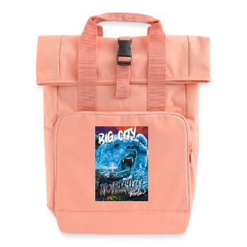 Berlin - Rolltop Rucksack mit zwei Griffen - Chintzrosa - Vorne