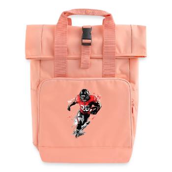 Joueur de football américain États-Unis America Sports Splash - Sac à dos Roll Top à deux anses - rose liberty - Devant
