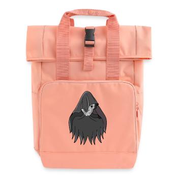Spectre à capuchon en cape d’ombre - Sac à dos Roll Top à deux anses - rose liberty - Devant