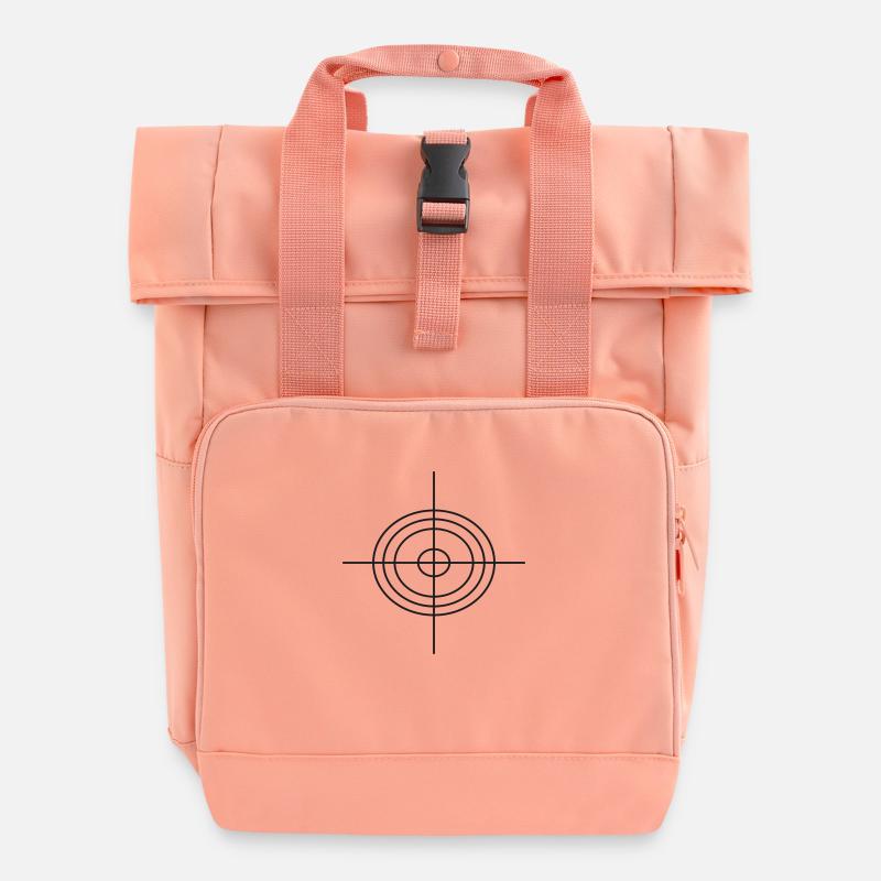 target3 - Rolltop Rucksack mit zwei Griffen - Chintzrosa