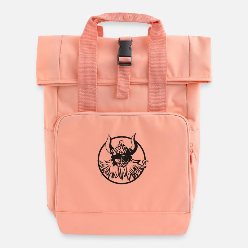 viking - Sac à dos Roll Top à deux anses - rose liberty