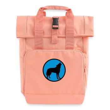 wolf_092011_d_2c - Sac à dos Roll Top à deux anses - rose liberty - Devant