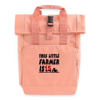 Bauer - Rolltop Rucksack mit zwei Griffen - Chintzrosa - Vorne