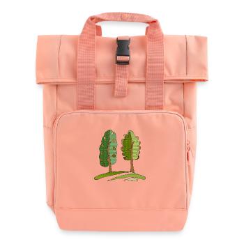 Arbre - Sac à dos Roll Top à deux anses - rose liberty - Devant