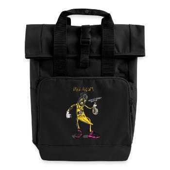 BANANEN-OG - Rolltop Rucksack mit zwei Griffen - Schwarz - Vorne