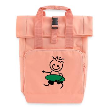 FRED MIT BRETT - Rolltop Rucksack mit zwei Griffen - Chintzrosa - Vorne