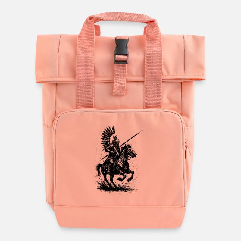 Les hussards comme fierté - Sac à dos Roll Top à deux anses - rose liberty