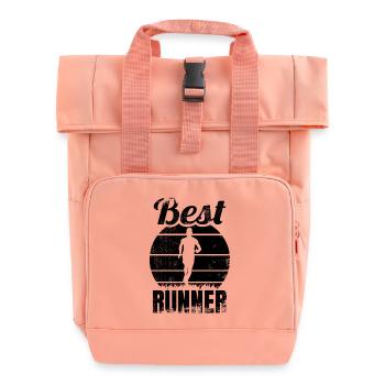 Läufer - Rolltop Rucksack mit zwei Griffen - Chintzrosa - Vorne