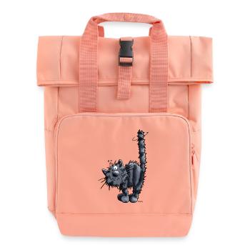 Mignon Chaton - Sac à dos Roll Top à deux anses - rose liberty - Devant