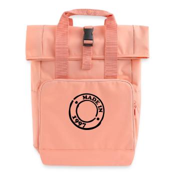 made_in_1997__f1 - Rolltop Rucksack mit zwei Griffen - Chintzrosa - Vorne