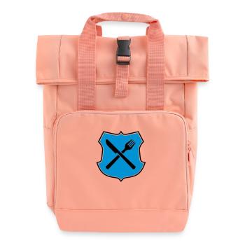 Essen - Rolltop Rucksack mit zwei Griffen - Chintzrosa - Vorne