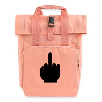 Fuck - Rolltop Rucksack mit zwei Griffen - Chintzrosa - Vorne