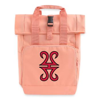 Odins Blitzbündel - Rolltop Rucksack mit zwei Griffen - Chintzrosa - Vorne