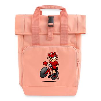 MTB - Roll Top Backpack with Two Handles - chintz rose - Front