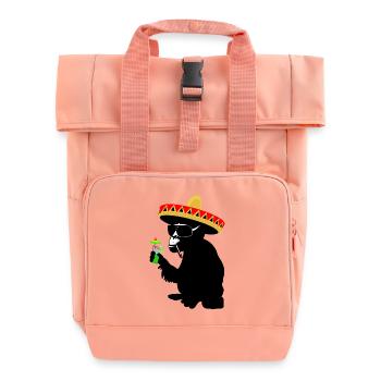 Funky Monkey - Sac à dos Roll Top à deux anses - rose liberty - Devant