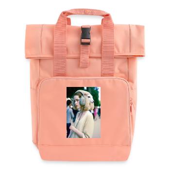 Anthropomorphic 10 - Roll Top Backpack with Two Handles - chintz rose - Front