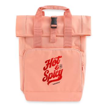 Chaud et épicé - Sac à dos Roll Top à deux anses - rose liberty - Devant