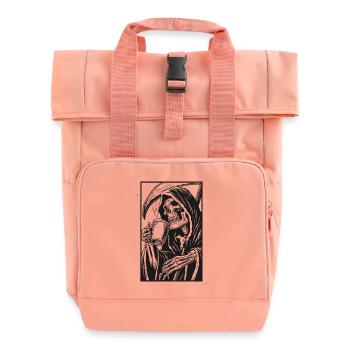 Coff & Mort - Sac à dos Roll Top à deux anses - rose liberty - Devant