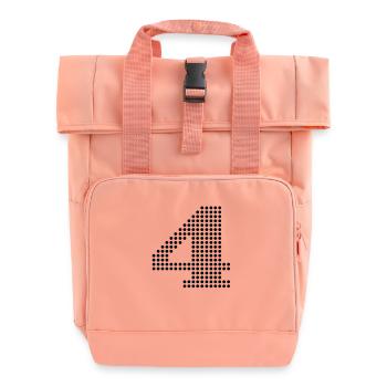 4 nummer - Rolltop Rucksack mit zwei Griffen - Chintzrosa - Vorne