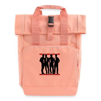 Junggesellenabschied Party Feiern Jga - Rolltop Rucksack mit zwei Griffen - Chintzrosa - Vorne