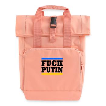 fck ptn - Rolltop Rucksack mit zwei Griffen - Chintzrosa - Vorne
