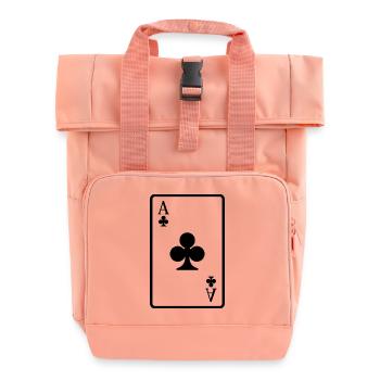 Carte de poker - Sac à dos Roll Top à deux anses - rose liberty - Devant