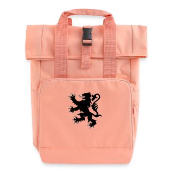 lions des flandres chtis flamand - Sac à dos Roll Top à deux anses - rose liberty - Devant